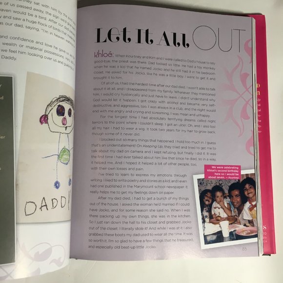 Kardashian Konfidential by Kourtney Khloe Kim Kardashian HC Book w/ DJ 2010 - Picture 12 of 14